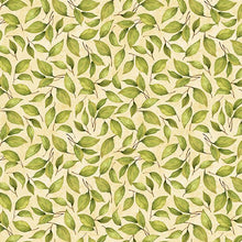 Sunflower Splendor Collection Leaf Toss Cotton Fabric 83330 cream