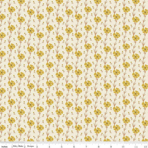 Wanderlust Collection Carnation Cotton Fabric C15474 cream
