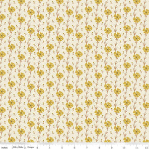 Wanderlust Collection Carnation Cotton Fabric C15474 cream