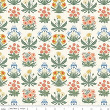 Wanderlust Collection Morning Meadow Cotton Fabric C15471 cream