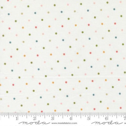 cream, Wild Honey Collection Dots Cotton Fabric 5230