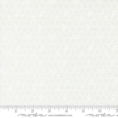 cream, Wild Honey Collection Honeycomb Cotton Fabric 5253