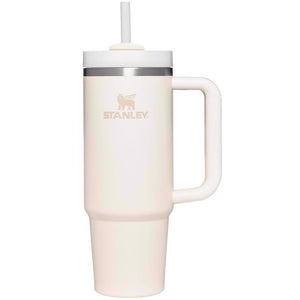Stanley The Quencher H2.0 FlowState 30 oz Vacuum Insulated Tumbler in cream
