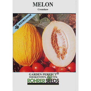 Crenshaw cantaloupe seed pack