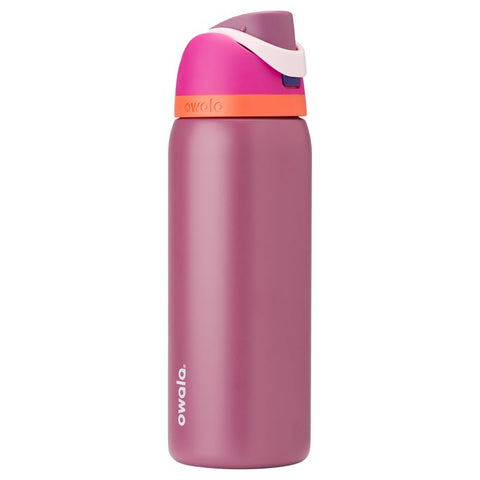Owala FreeSip 24 oz water bottle in crown jewel pink