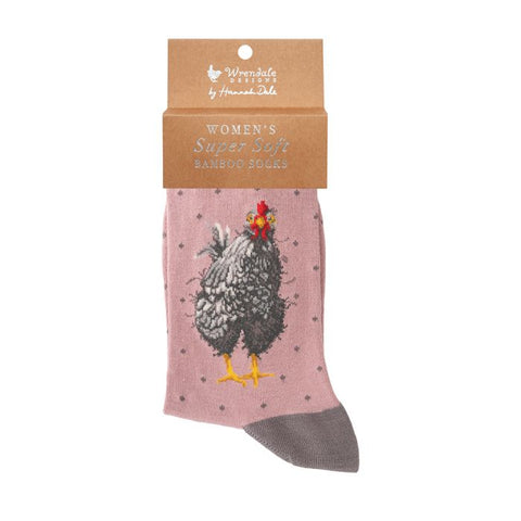 curious hen, Women's Stitched Socks