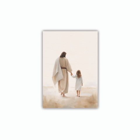 P. Graham Dunn Jesus Walking canvas wall art