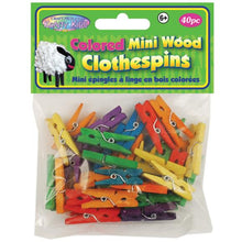 Mini Wood Clothespins CW603