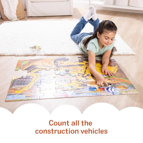 Building Site Floor Puzzle - 48 Pieces 51700