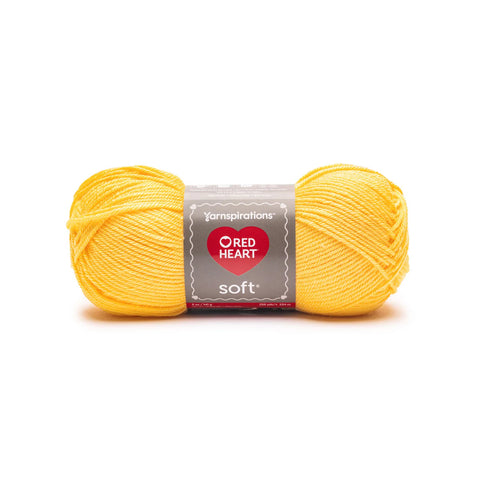 daffodil, Soft Yarn Solids E728 5 oz