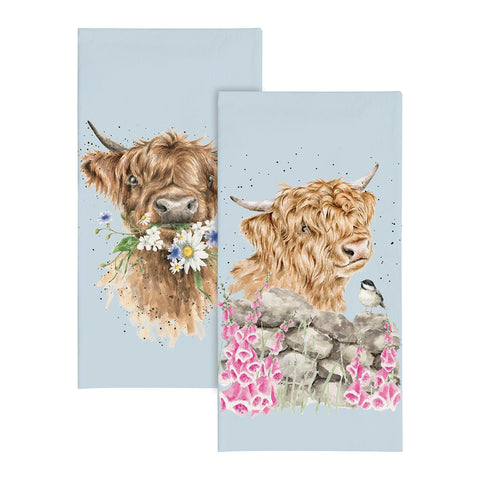 Daisy Coo Highland Cow Pocket Tissues