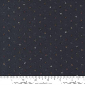 Daffodils and Dragonflies Collection Perfect Bloom Cotton Fabric 9705 dark blue