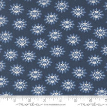 dark blue, Larking Collection Florals Cotton Fabric 24632