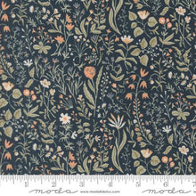 dark blue, Rainier Collection Mountain Meadow Cotton Fabric 38141
