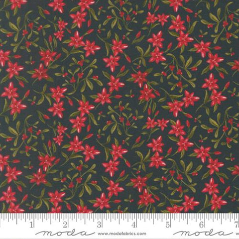 dark blue, Silent Night Collection Star of Bethlehem Cotton Fabric 40055