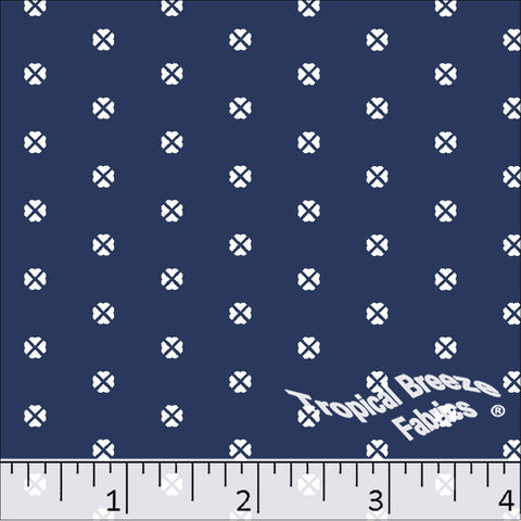 dark blue, Standard Weave Poly Cotton Fabric 6301