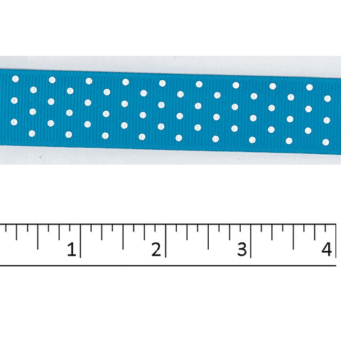 White Dots on Turquoise
