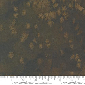 Floribunda Collection Basic Watercolor Cotton Fabric 8433 dark brown