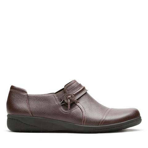 Dark brown shoe