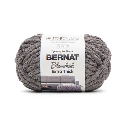 dark gray, Blanket Extra Thick Yarn 16106