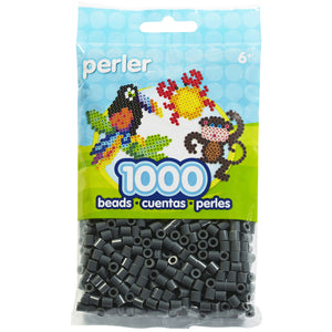 Dark gray beads
