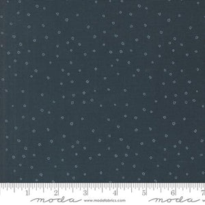 dark navy, Rainier Collection Dots Cotton Fabric 38149