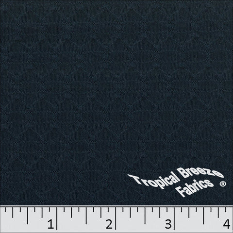 dark navy, Small Lily Knit Fabric 323610