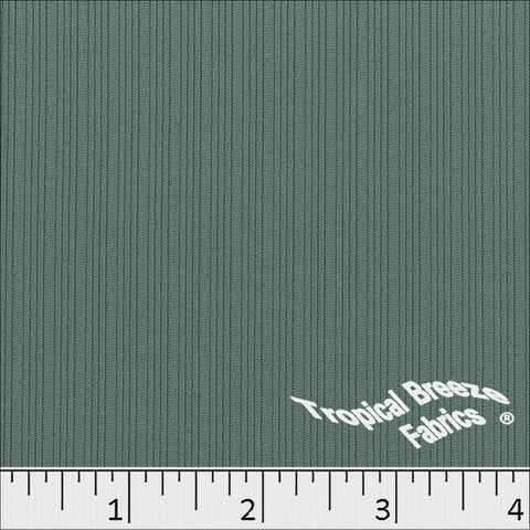 dark sage, Ideal Rib Knit Polyester Fabric 32351