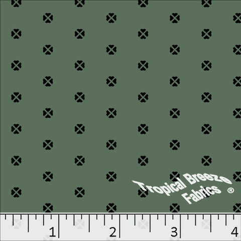 dark sage, Standard Weave Poly Cotton Fabric 6301