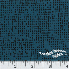 Koshibo Print Polyester Fabric 048429 dark teal