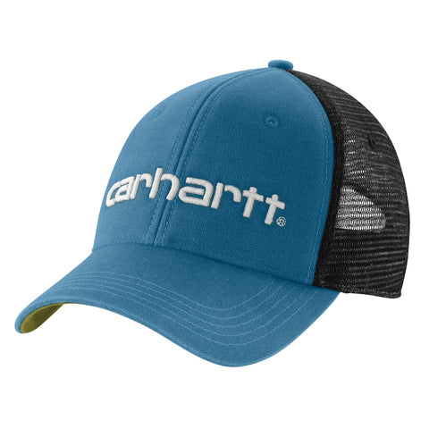 Men's Dunmore Cap in dark tranquil blue color