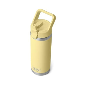 Yeti Rambler Bottle with Straw Cap 18 oz daybreak yellow