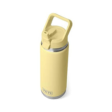 Yeti Rambler 26 oz Water Bottle with Straw Cap in daybreak yellow