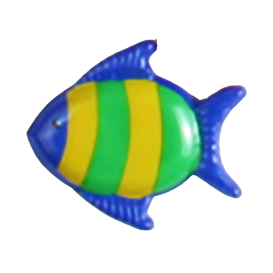 Colorful Fish Button