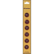 Bordeaux 12 mm buttons