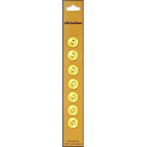 Yellow 11mm buttons