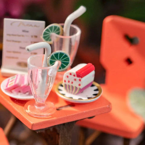Sea Holiday Restaurant DIY Miniature House DS039