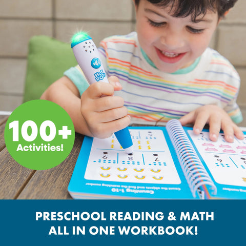 Hot Dots Preschool Essentials Reading & Math Workbook EI-2442