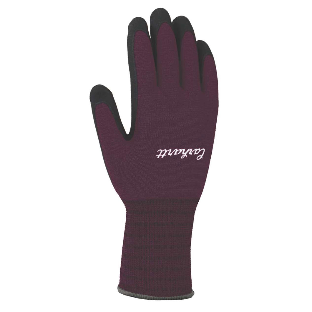 Purple Carhartt women's work glove