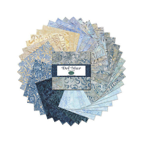 Wilmington 5 Karat Gems Precut Fabric Squares 507 del mar