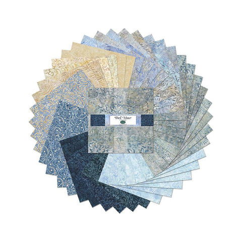Cotton Fabric 10 Karat Crystals 512 del mar