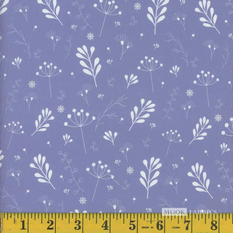 denim, Mindy Pine Skin Floral Fabric 1382