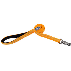 Orange dog leash