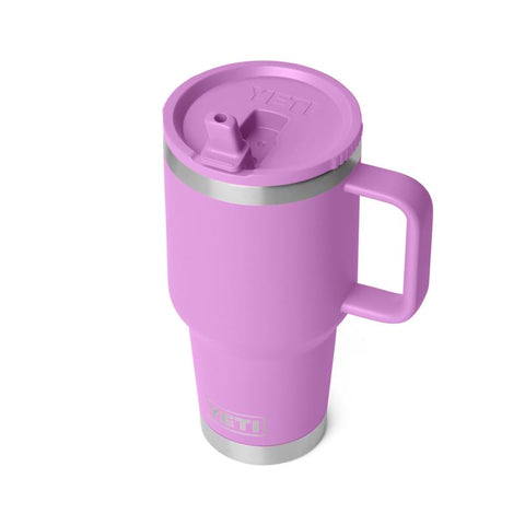 Yeti Rambler 30 oz. Travel Straw Mug in desert bloom