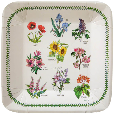 DINNER PLATES SPODE GARDEN FLORALS