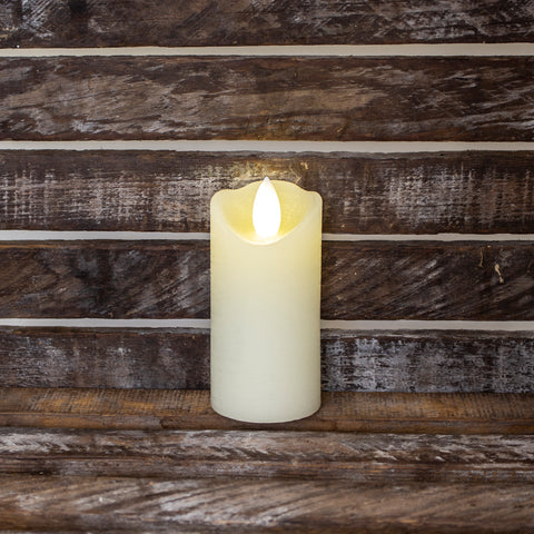 Ivory LED votive candle