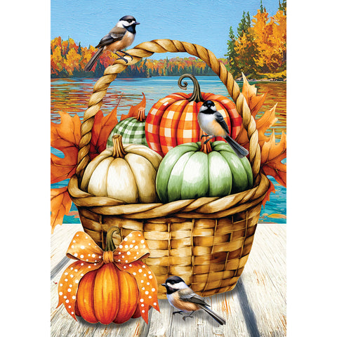 Dock Basket garden flag