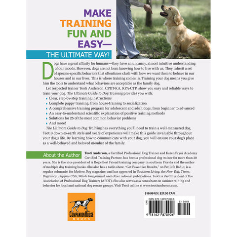 Back of Dog Training