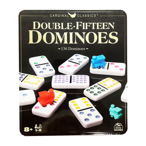 Double 15 dominoes game