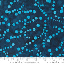 Blue Ridge Batiks Cotton Fabric 4367 dots midnight